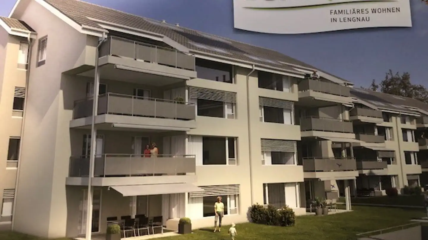 Appartement à louer - Krähenbergstrasse 1, 2543 Lengnau BE