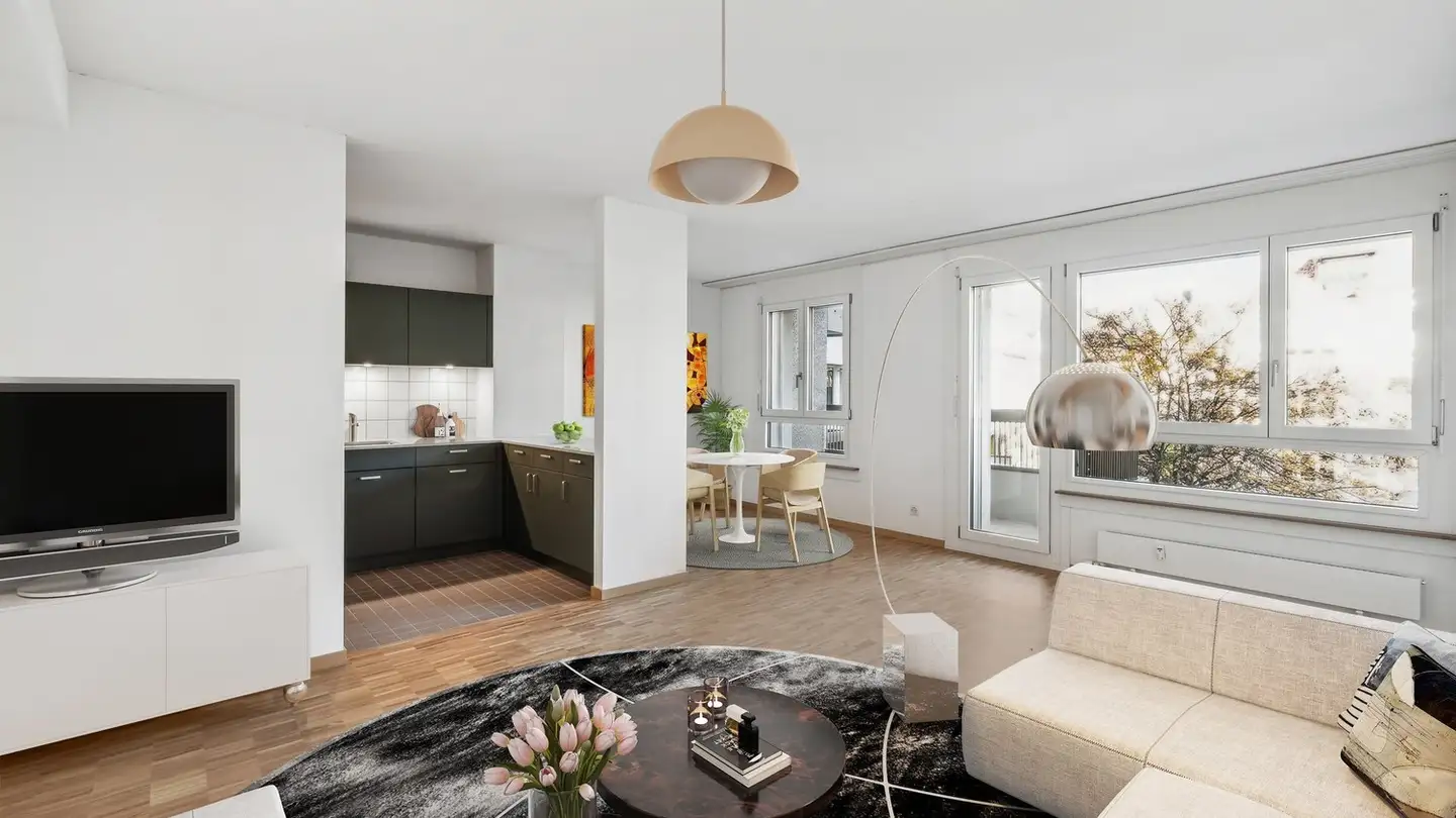 Wohnung mieten - Rheinfelderstrasse 1, 4058 Basel - Foto 2