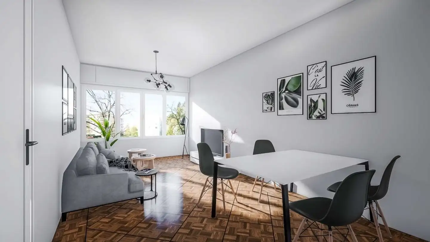 Wohnung mieten - Chemin Des Semailles 9a, 1212 Grand-Lancy - Foto 3