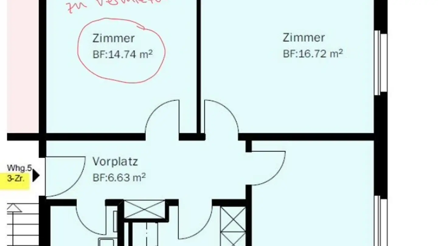 Chambre à louer - 8057 Zürich - Photo 2