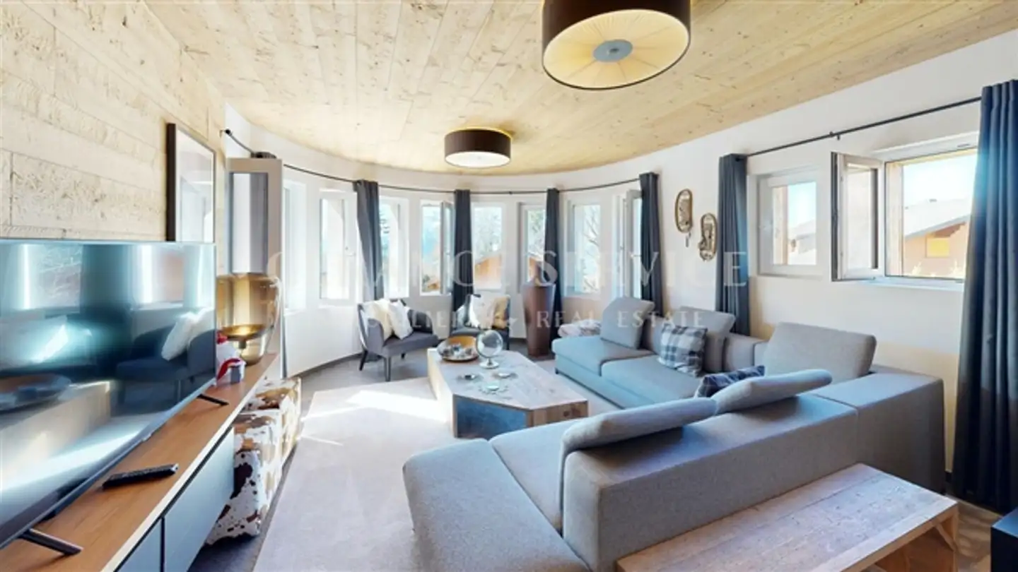 Appartement à louer - Route De Villars, 1884 Huémoz