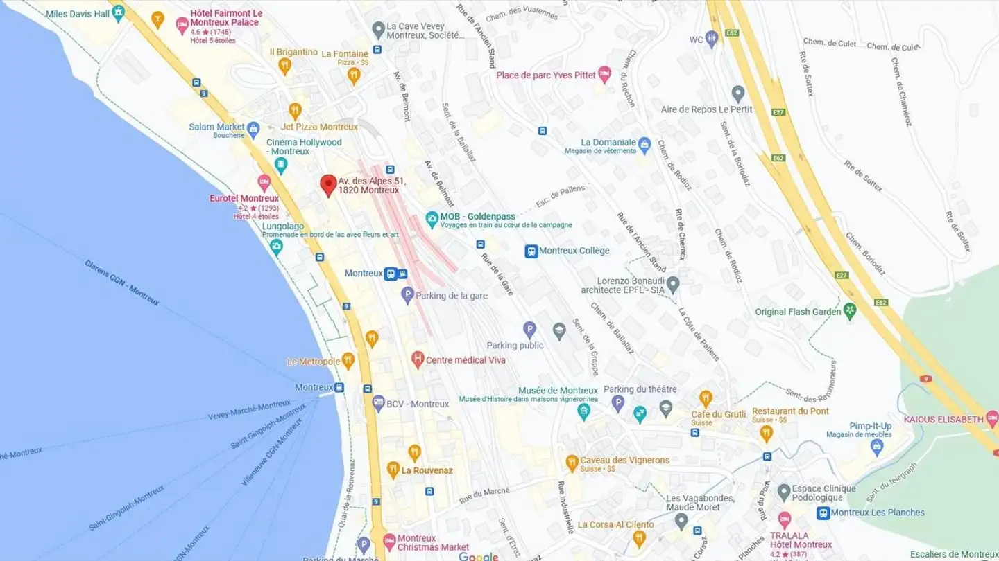 Commerciale in affitto - Avenue Des Alpes 51, 1820 Montreux - Photo 4