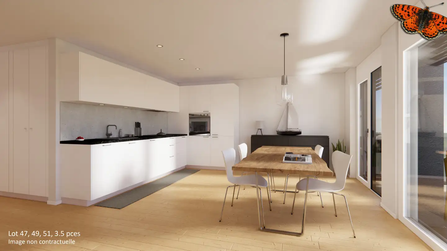 Appartamento in affitto - Rue De Corbières 21, 1630 Bulle - Photo 3