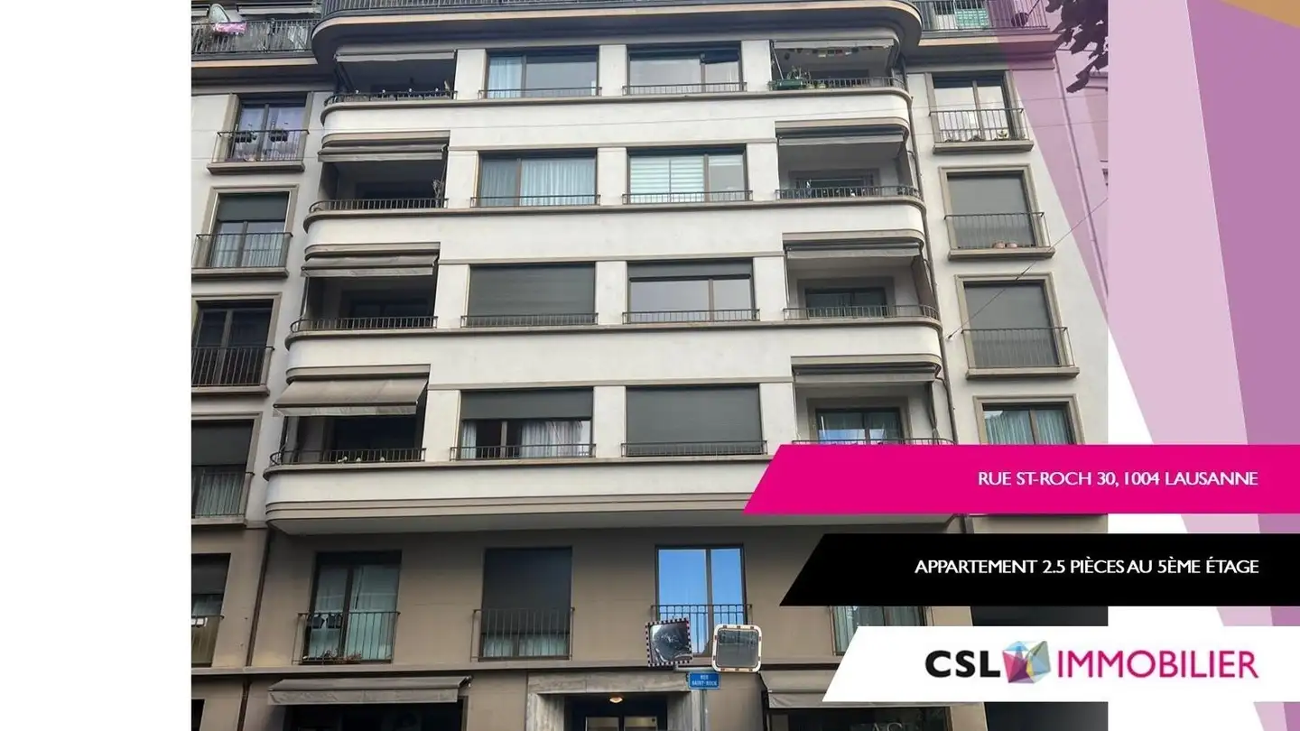 Apartment for rent - Rue Saint-Roch 30, 1004 Lausanne