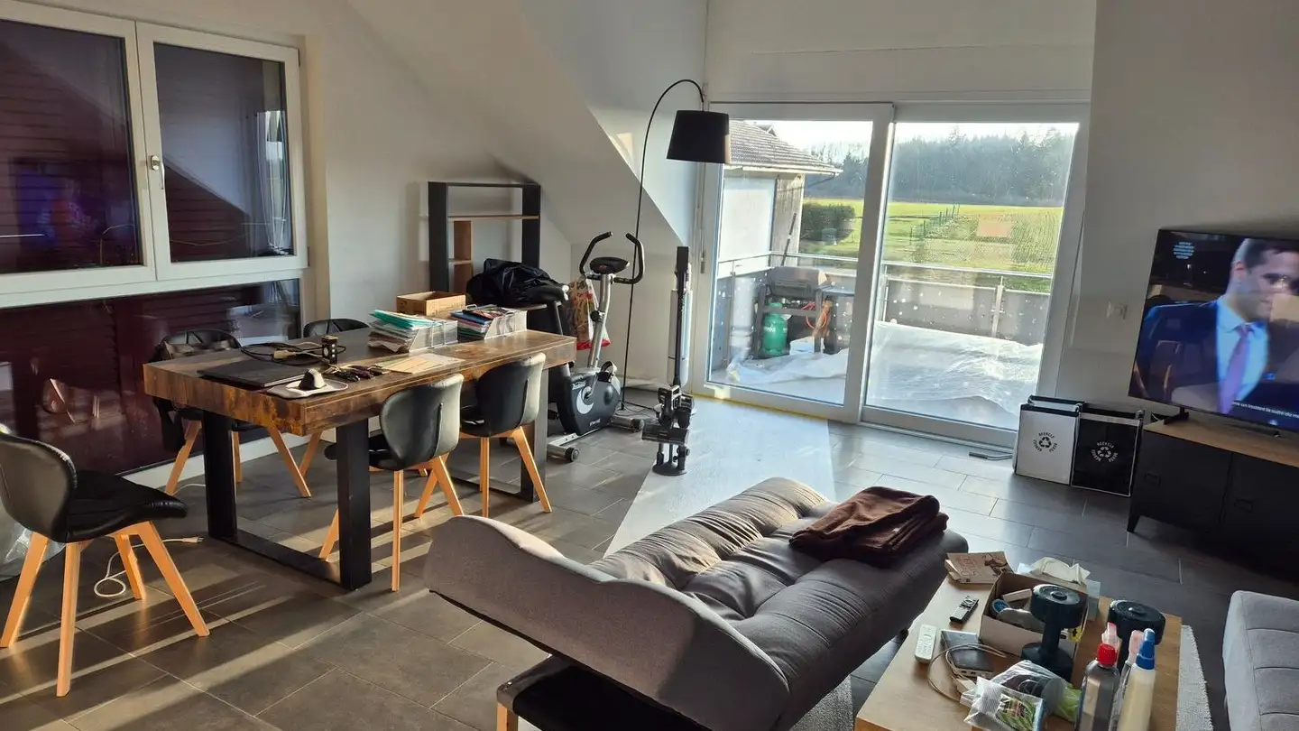 Attic flat for rent - 1043 Sugnens - Photo 3