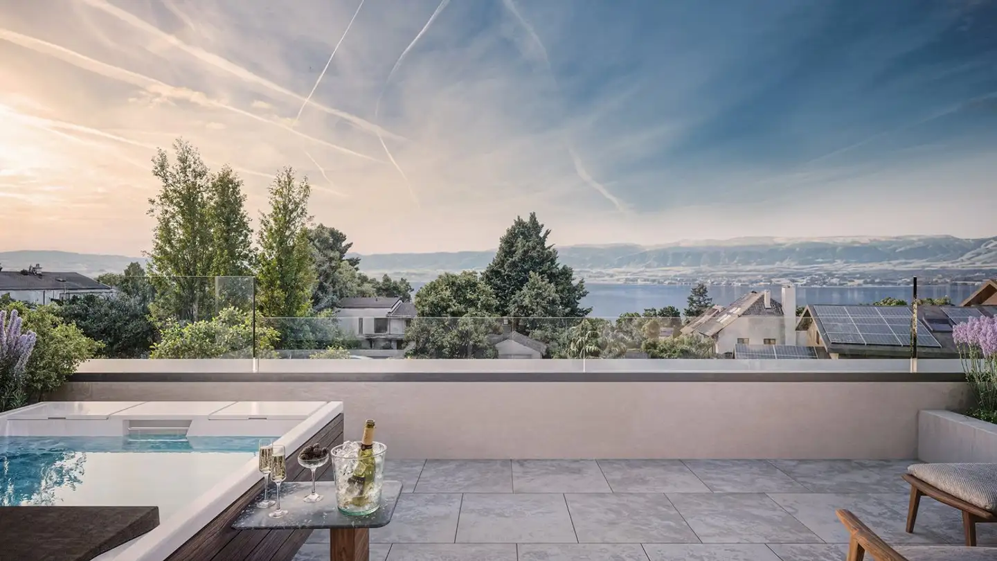 Duplex à vendre - Chemin Des Courbes 10, 1247 Anières