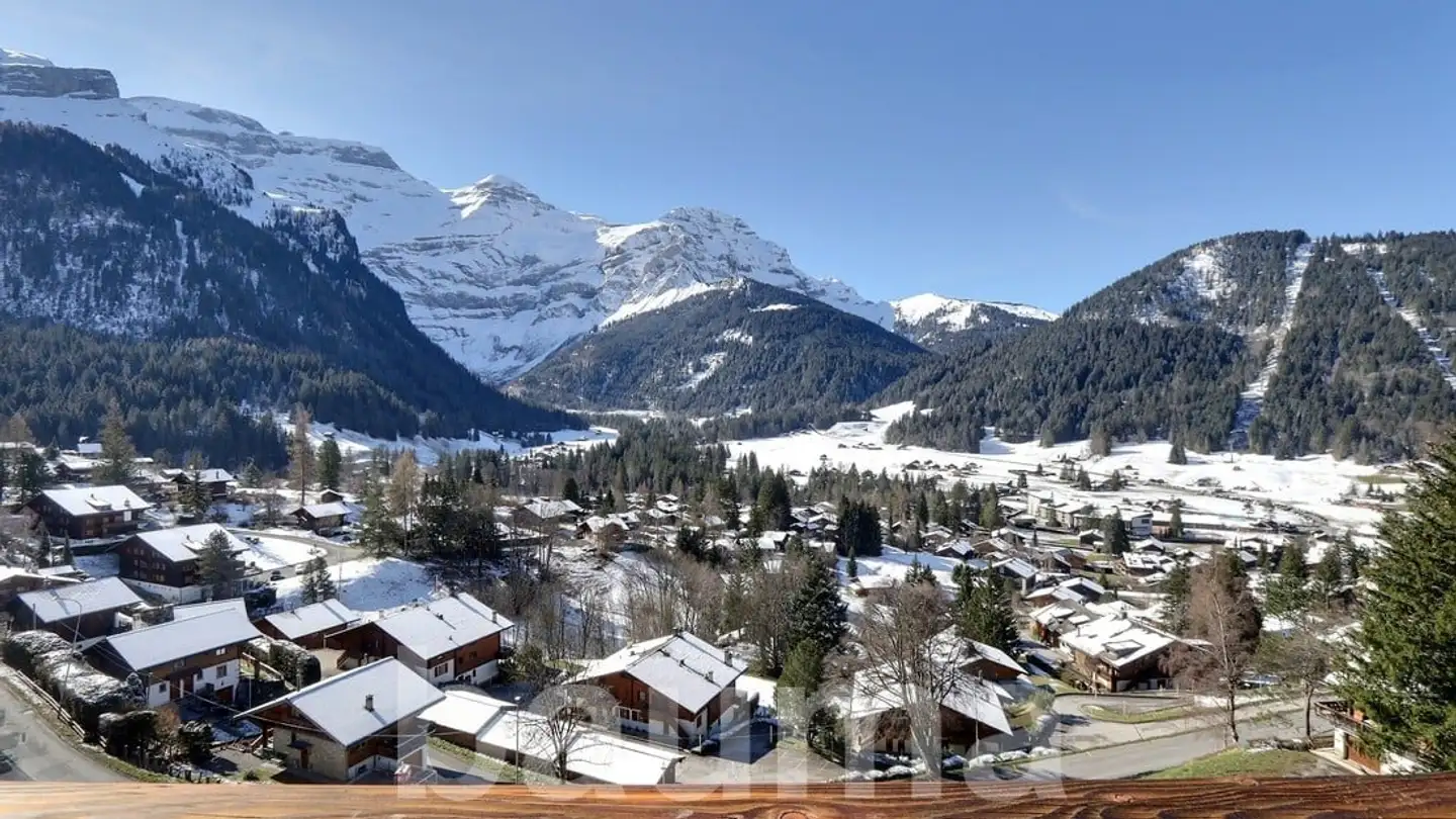 Penthouse for rent - Les Diablerets, 1865 Les Diablerets - Photo 2