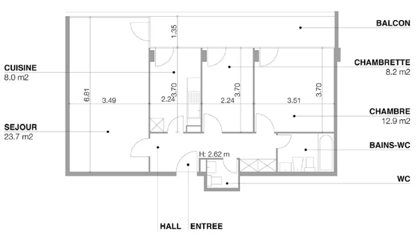 Apartment for rent - 1218 Le Grand-Saconnex - Photo 2