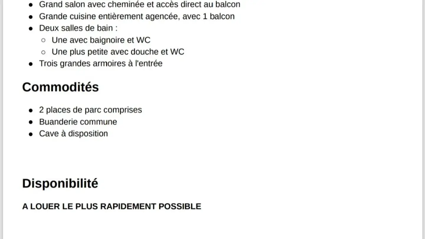 Appartement à louer - 1377 Oulens-sous-Echallens