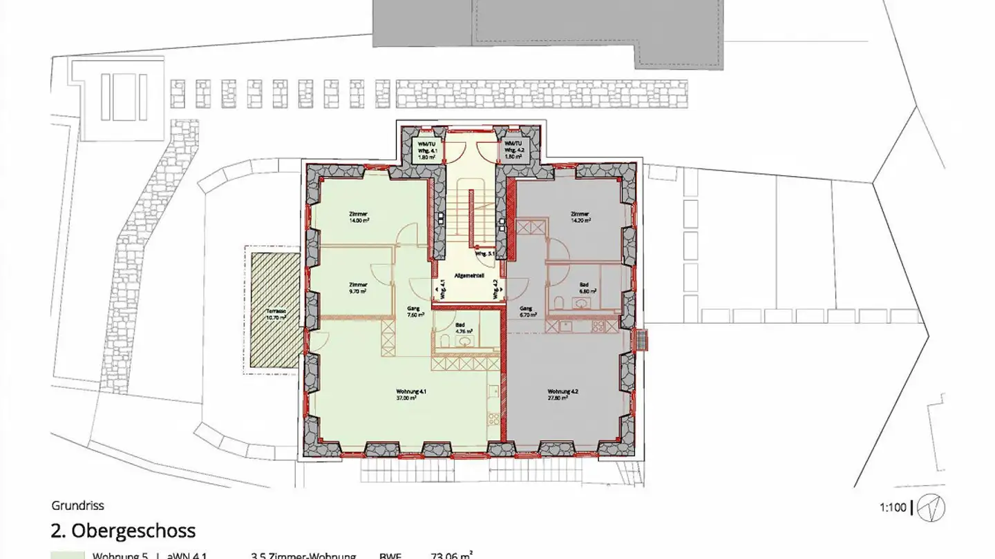 Appartamento in affitto - Arosastrasse 10, 7029 Peist - Photo 3