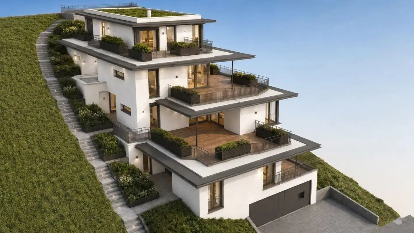 Terrassenwohnung mieten - Eggeweg 42, 8222 Beringen