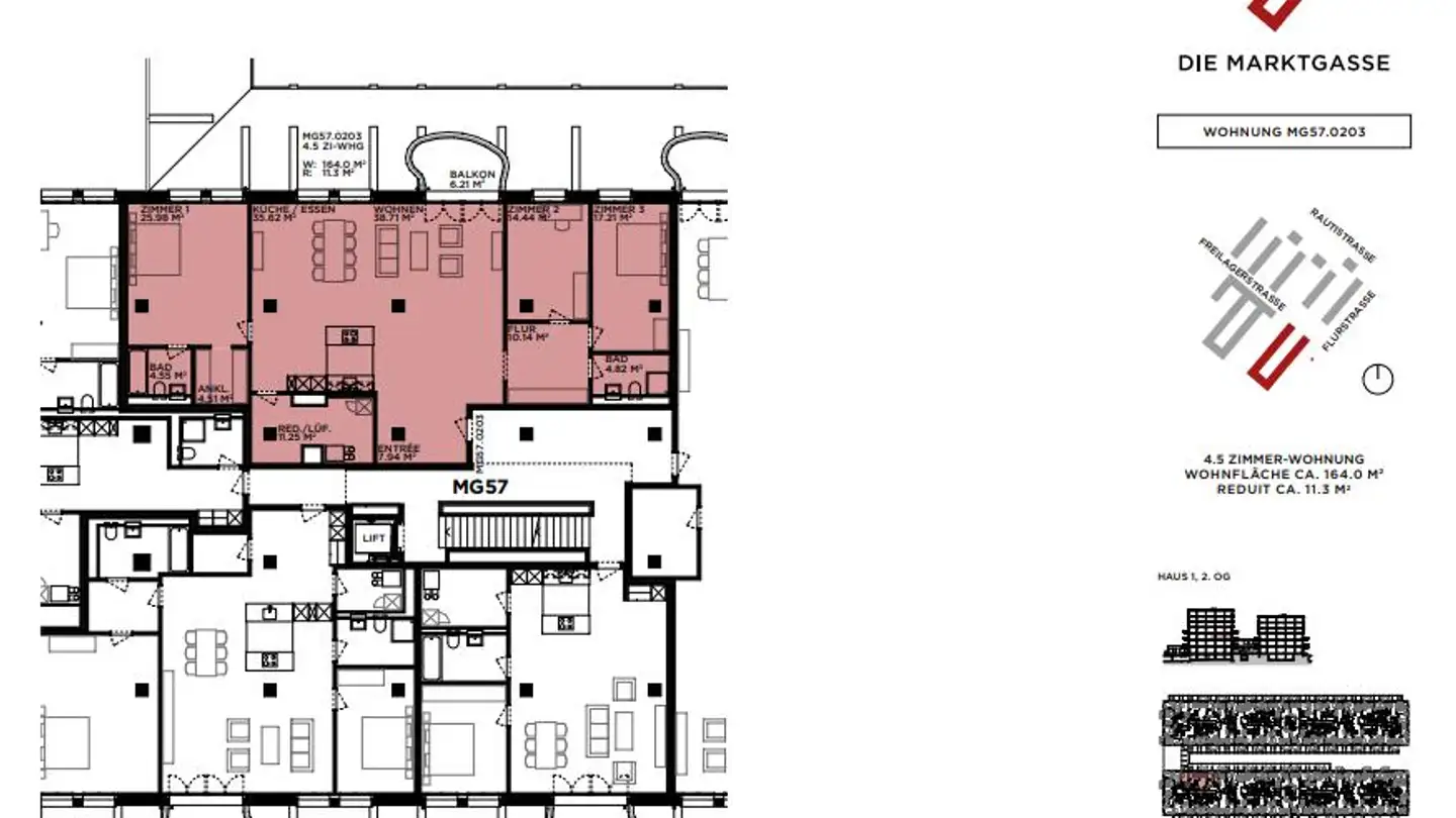 Appartement à louer - Freilagerstrasse 57, 8047 Zürich - Photo 2