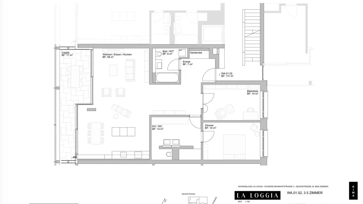 Wohnung mieten - Adlerstrasse 24, 8854 Siebnen - Foto 3