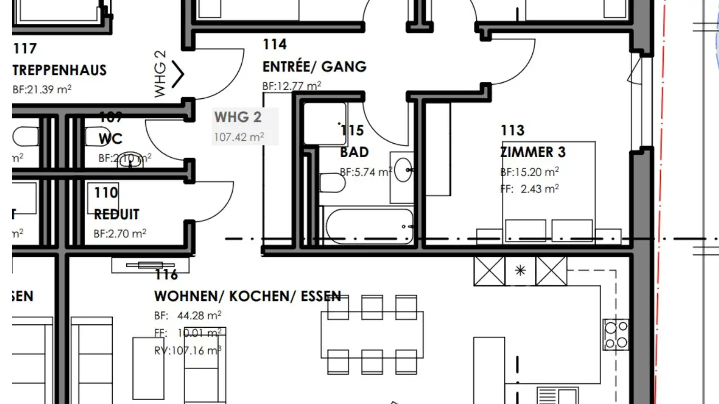 Appartement à louer - Hitzkircherstrasse, 6284 Gelfingen - Photo 3