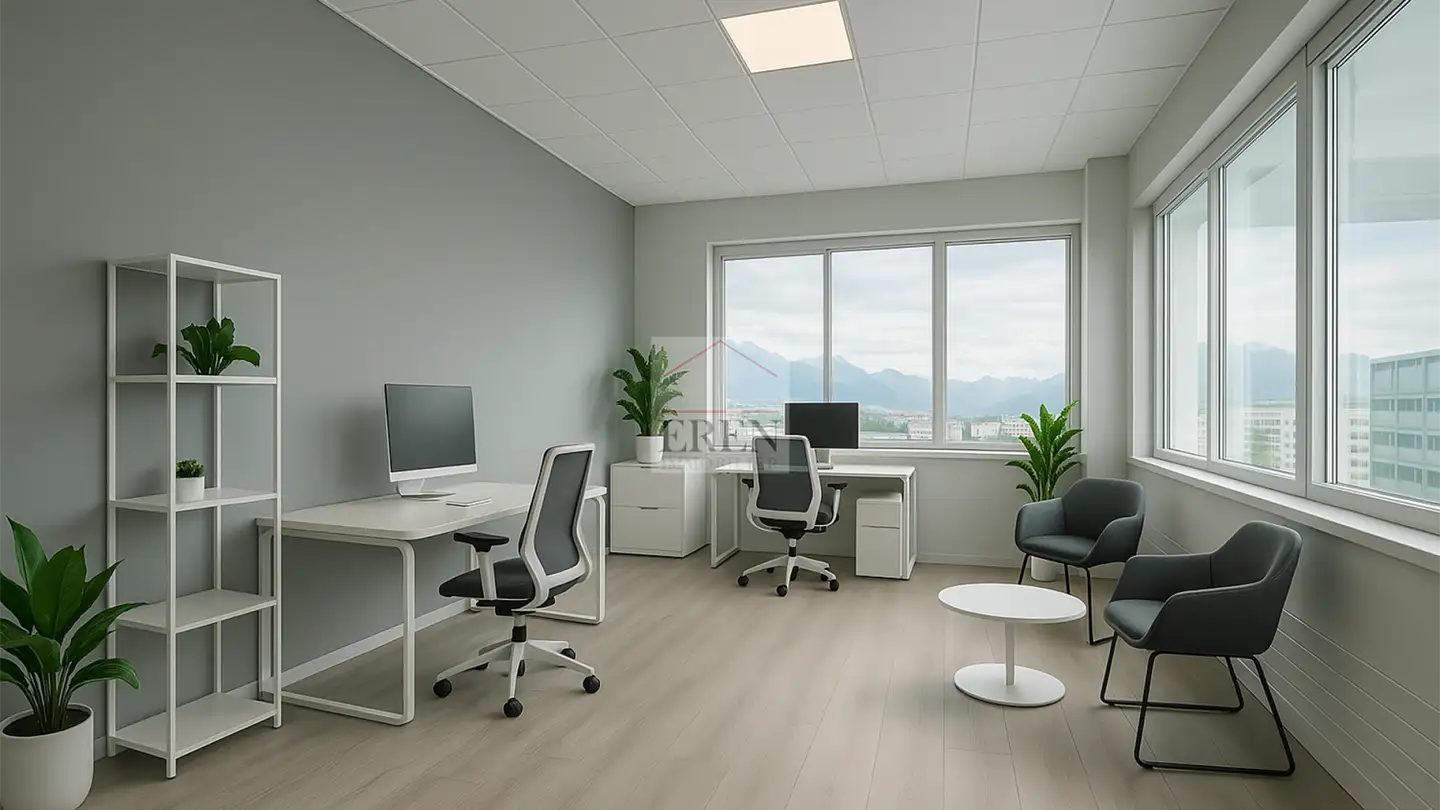 Immeuble mixte à louer - 1964 Conthey