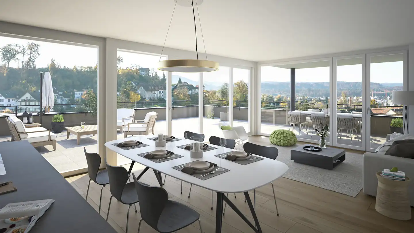 Terrassenwohnung kaufen - Schützenhausstrasse 11, 5312 Döttingen - Foto 2
