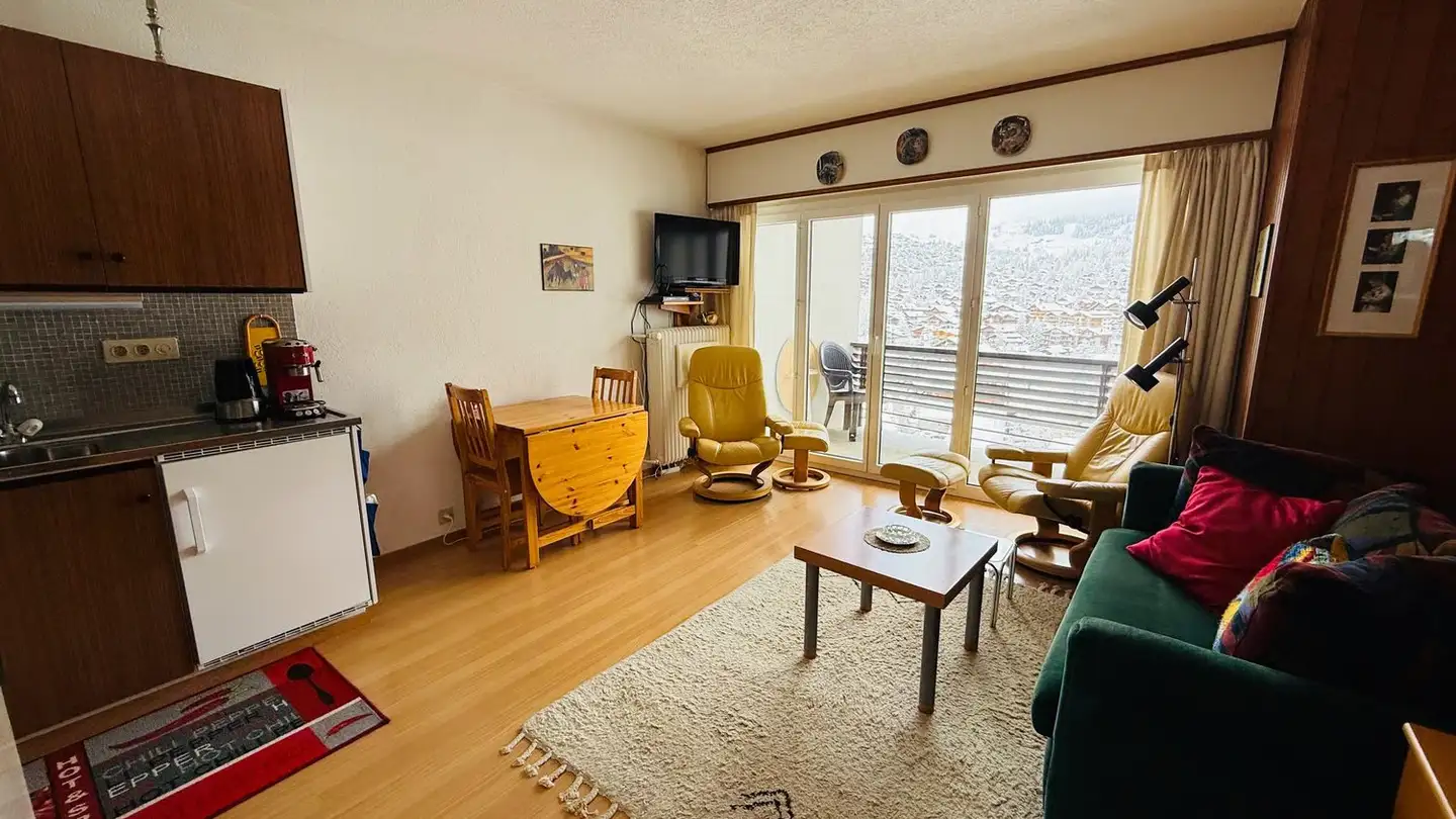 Attic flat for rent - Chemin de Plénadzeu 18, 1936 Verbier - Photo 3