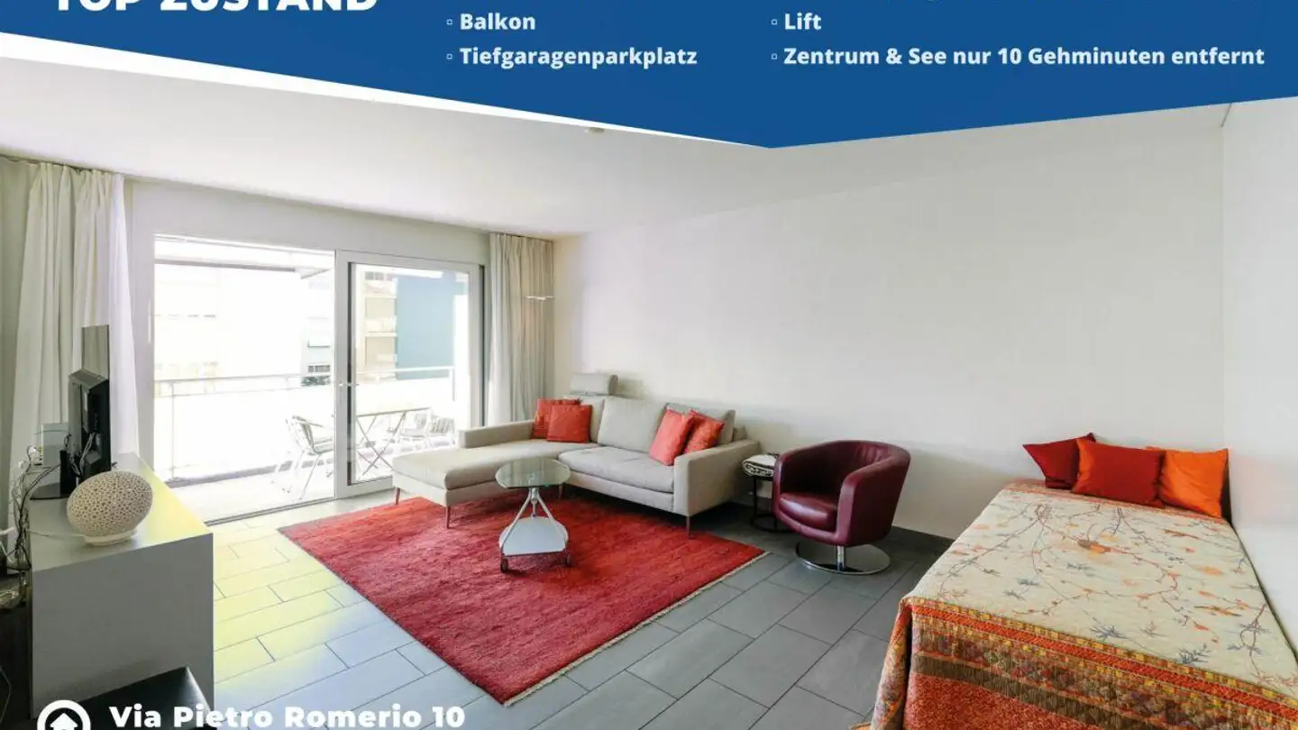 Appartement à vendre - Via Pietro Romerio 10, 6600 Locarno