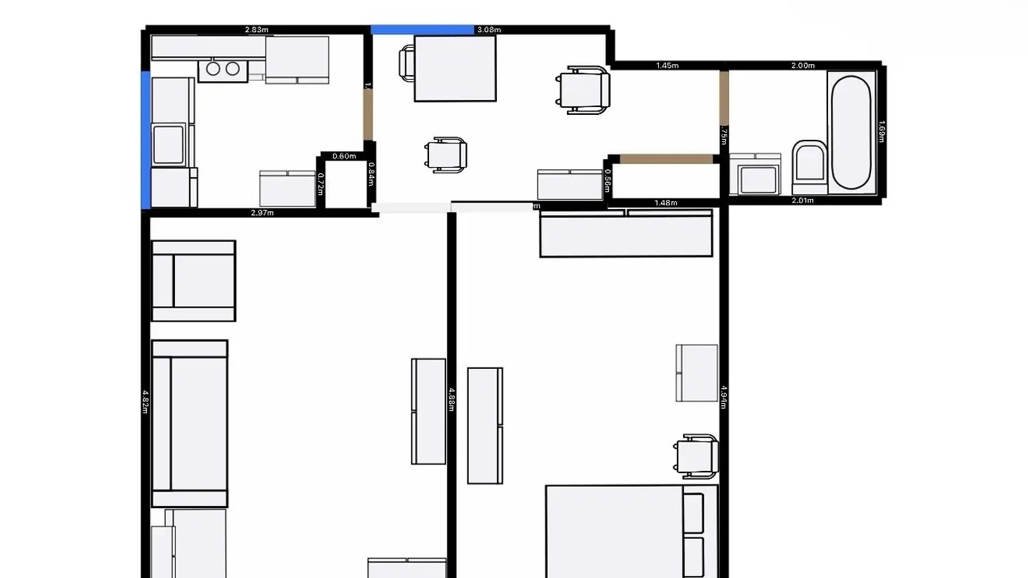 Wohnung mieten - Trichtenhauser Strasse 29, 8125 Zollikerberg - Foto 2