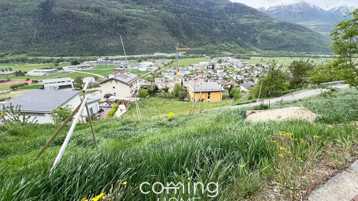 Constructible plot for sale - 3940 Steg VS