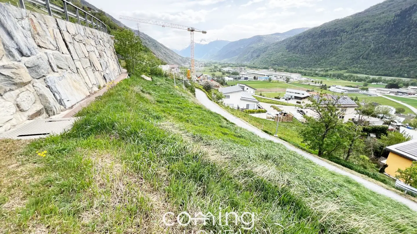 Constructible plot for sale - 3940 Steg VS