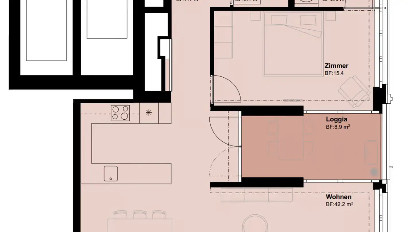 Appartamento ammobiliato in affitto - Hohlstrasse 440a, 8048 Zürich - Foto 4