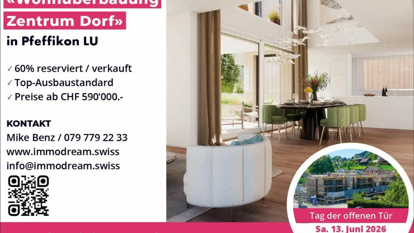Casa a gradini in vendita - 5735 Pfeffikon LU