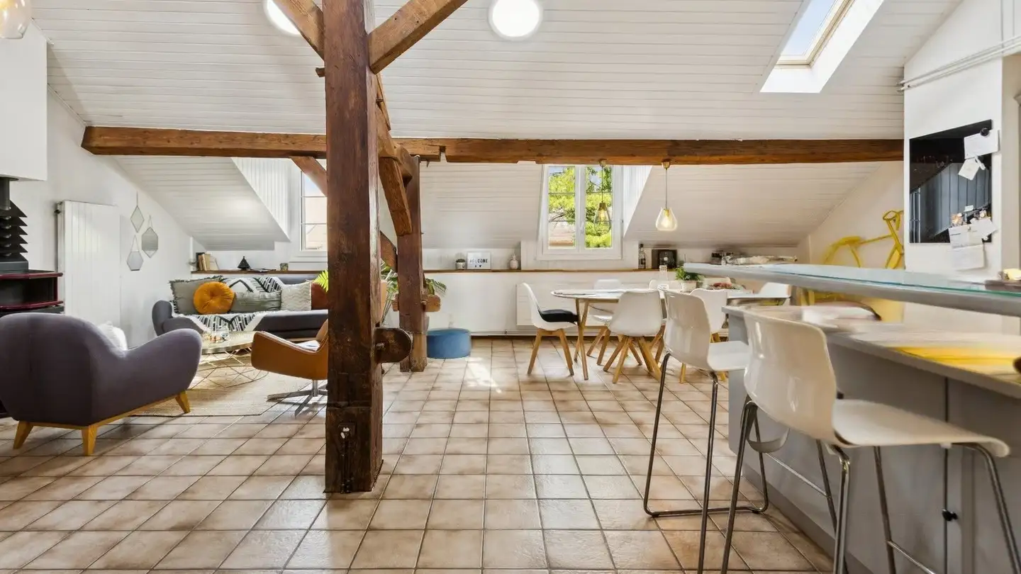 Attic flat for sale - Route D'yverdon 12, 1033 Cheseaux-sur-Lausanne - Photo 2