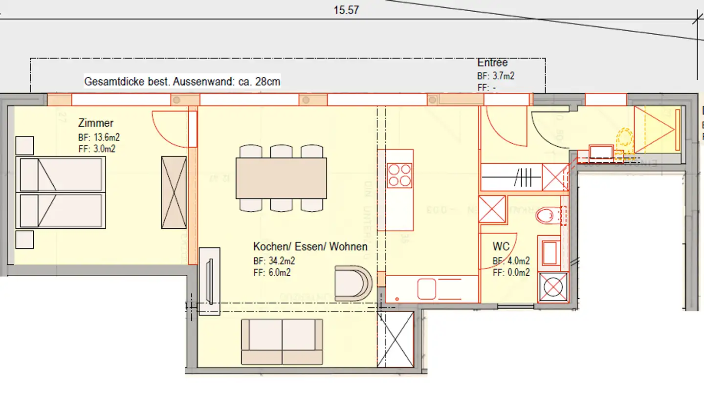 Appartement à louer - Brauchernstrasse 5, 3416 Affoltern im Emmental - Photo 3