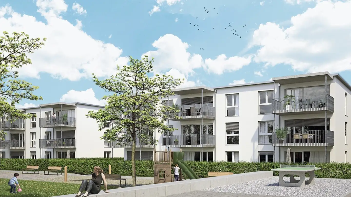 Appartement à louer - Mittelstrasse 19, 2558 Aegerten