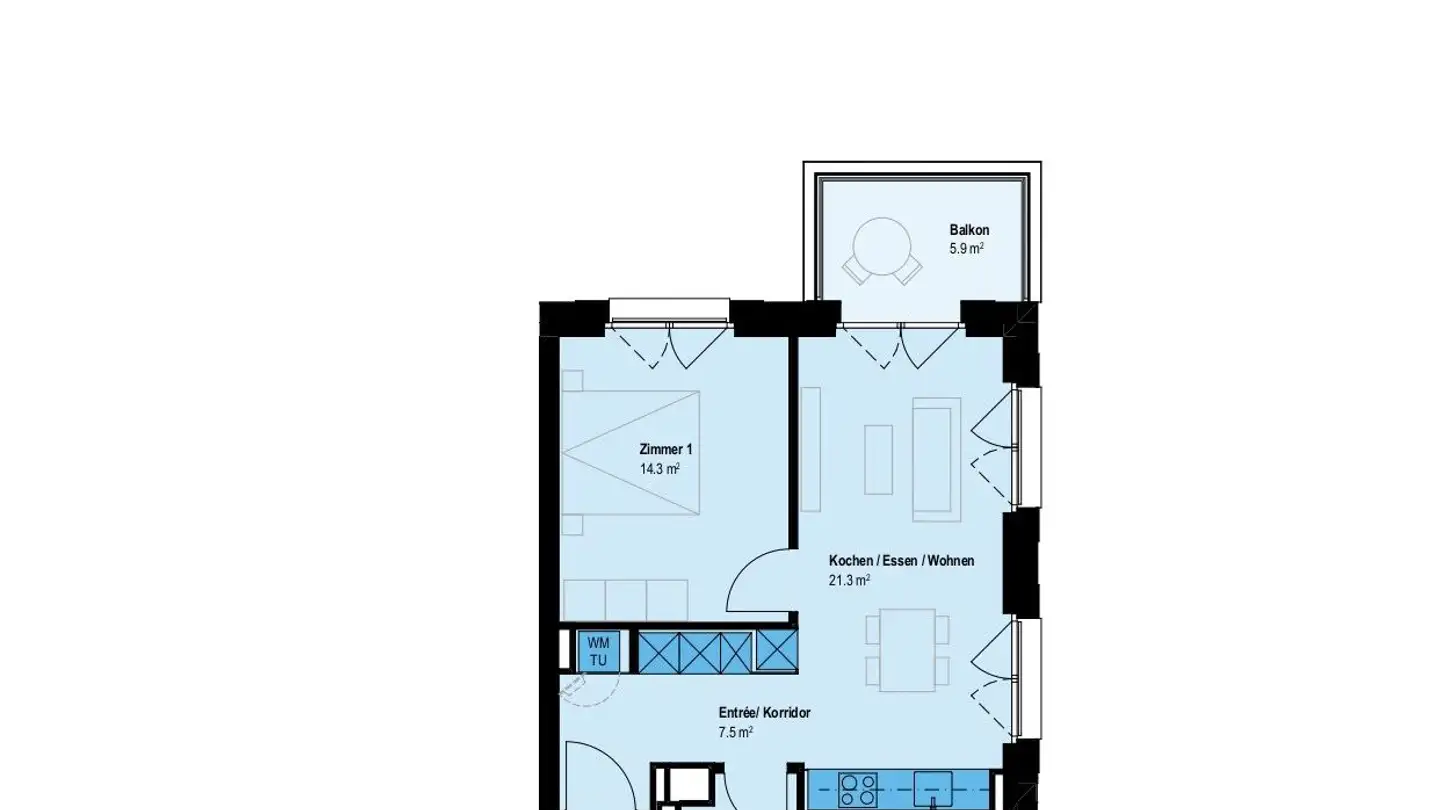 Apartment for rent - Seestrasse 291a, 8804 Au ZH - Photo 2