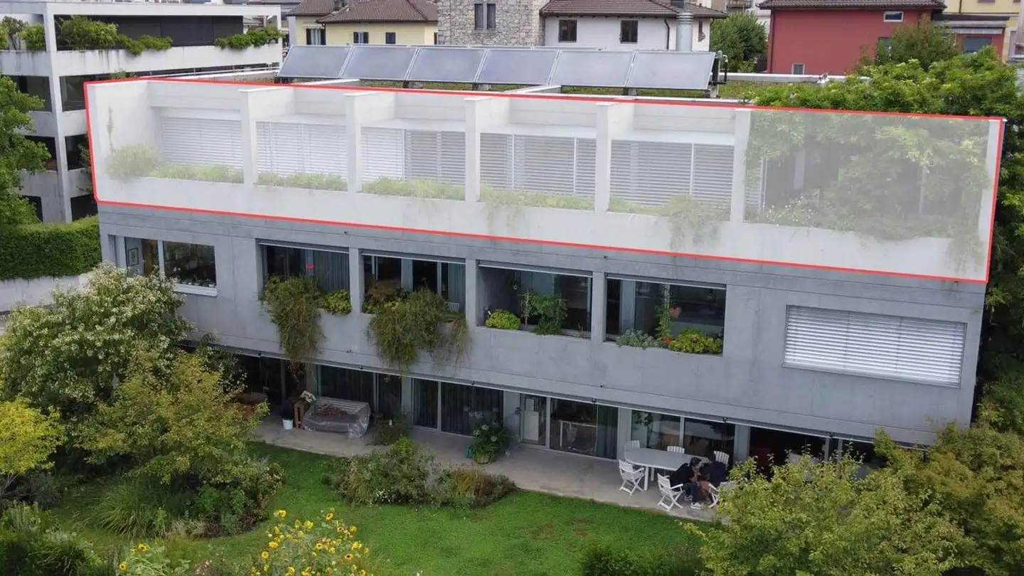 Attique à louer - Via Vincenzo Vela 10, 6850 Mendrisio - Photo 3