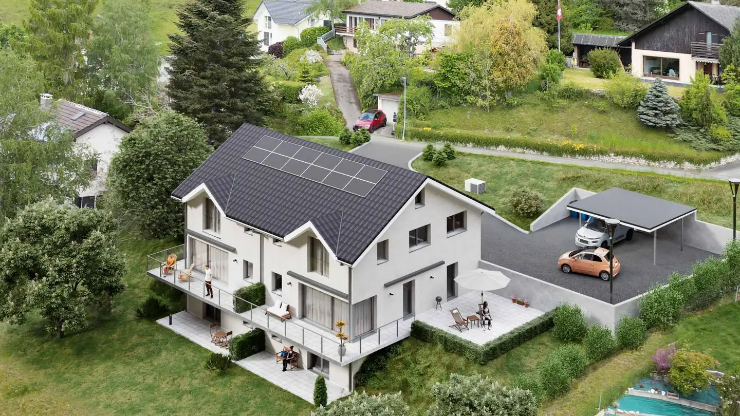 Semi-detached house for sale - Route De Villars-Burquin, 1423 Romairon