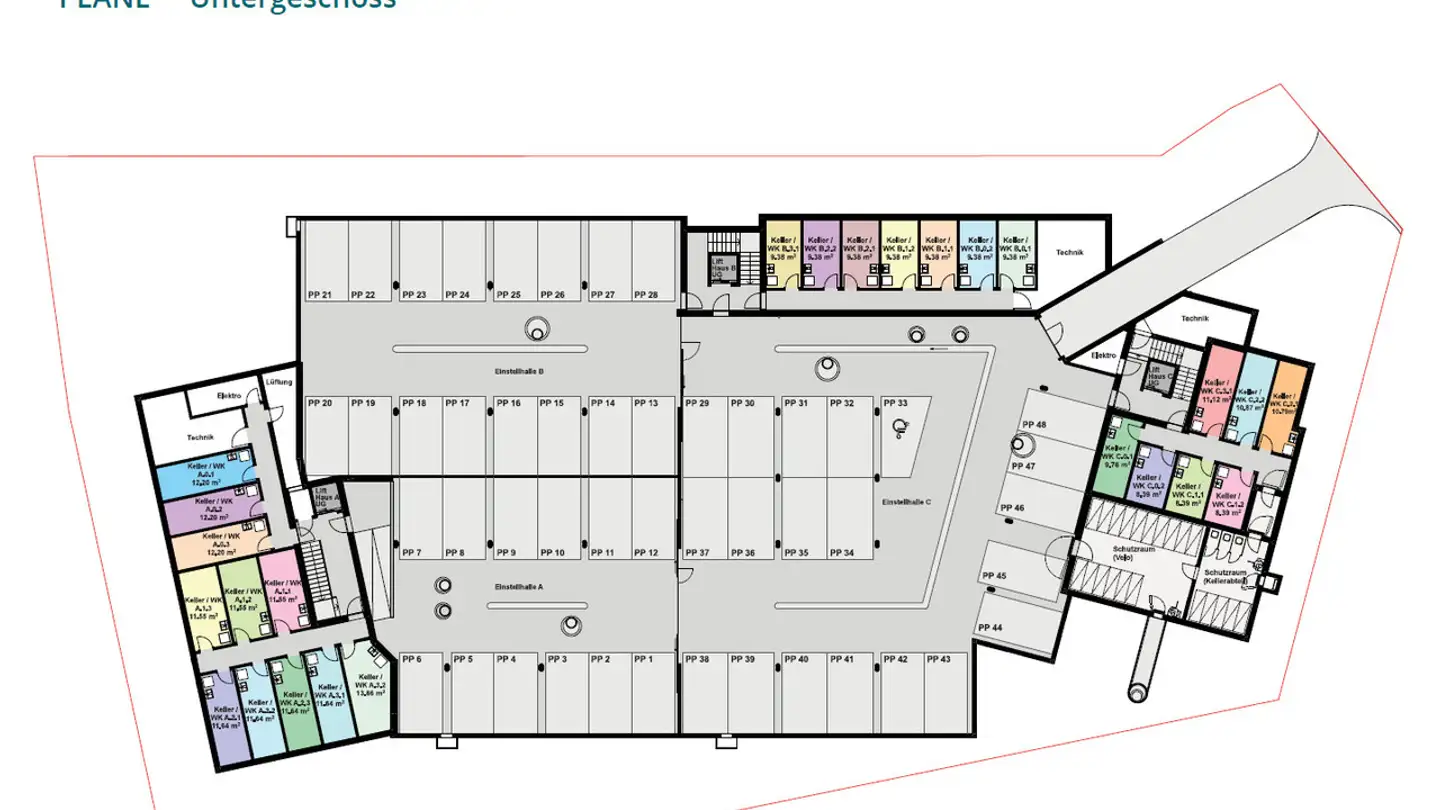 Outdoor parking space for rent - Bahnhofstrasse 14, 7408 Cazis - Photo 2