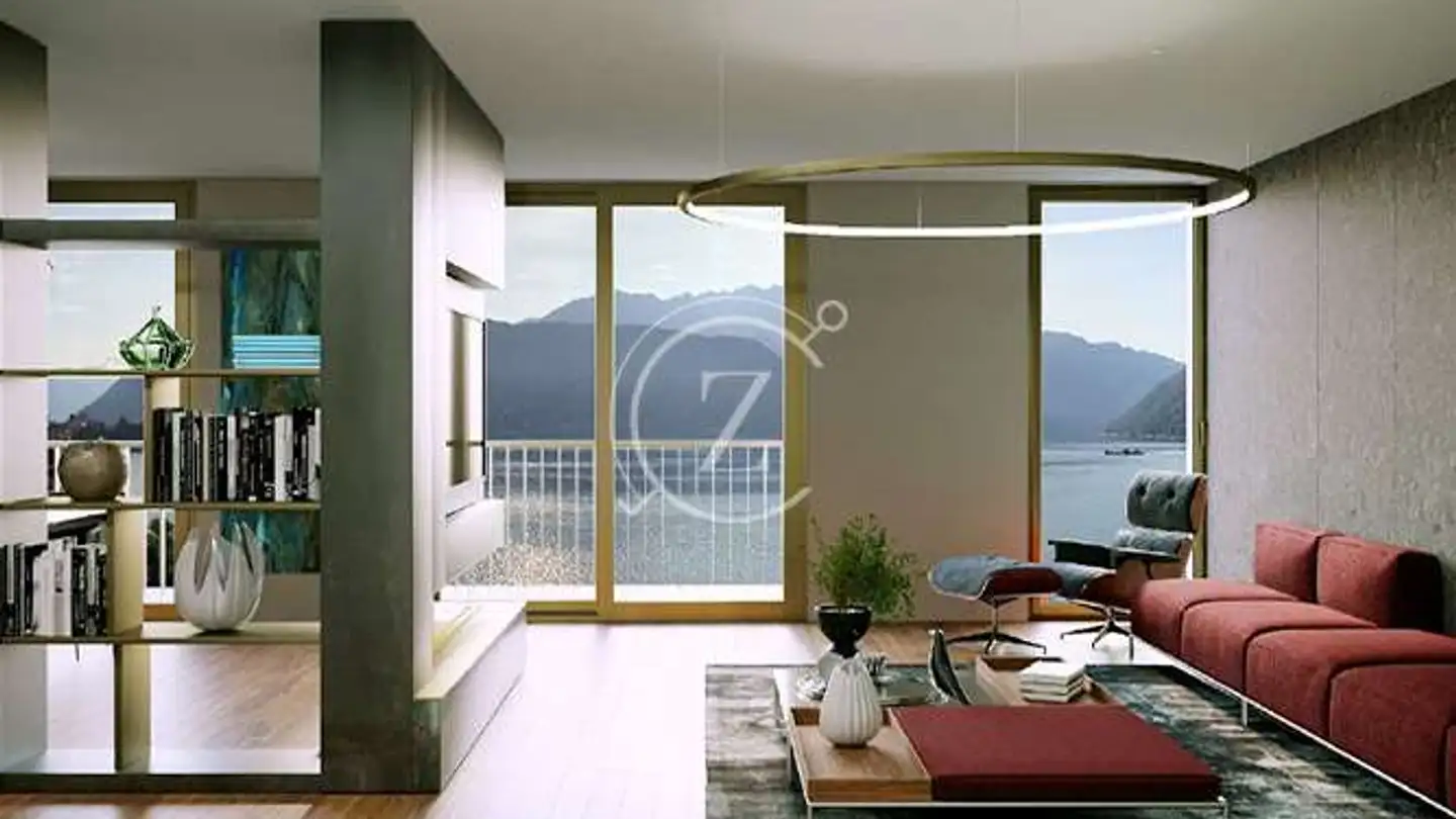 Appartement meublé à vendre - Lungolago Giuseppe Motta, 6815 Melide