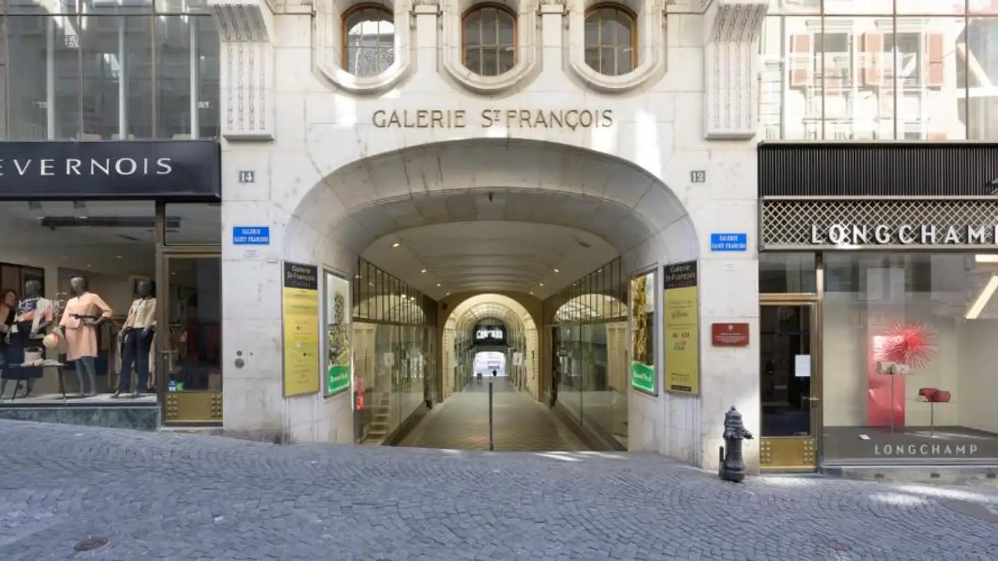 Espace publicitaire à louer - Galerie Saint-François, 1003 Lausanne