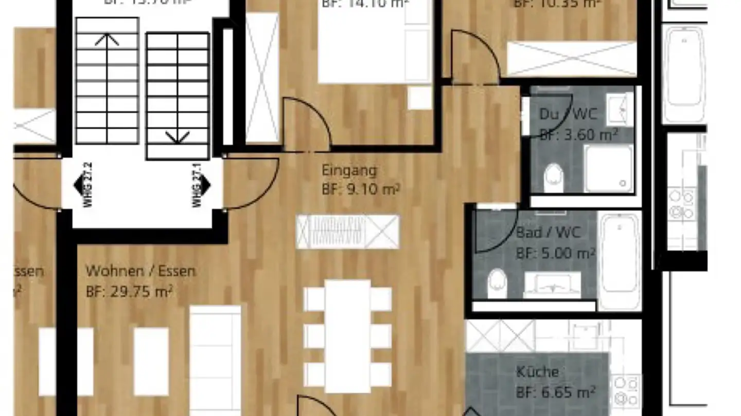 Apartment for rent - Meisenweg 27, 3604 Thun