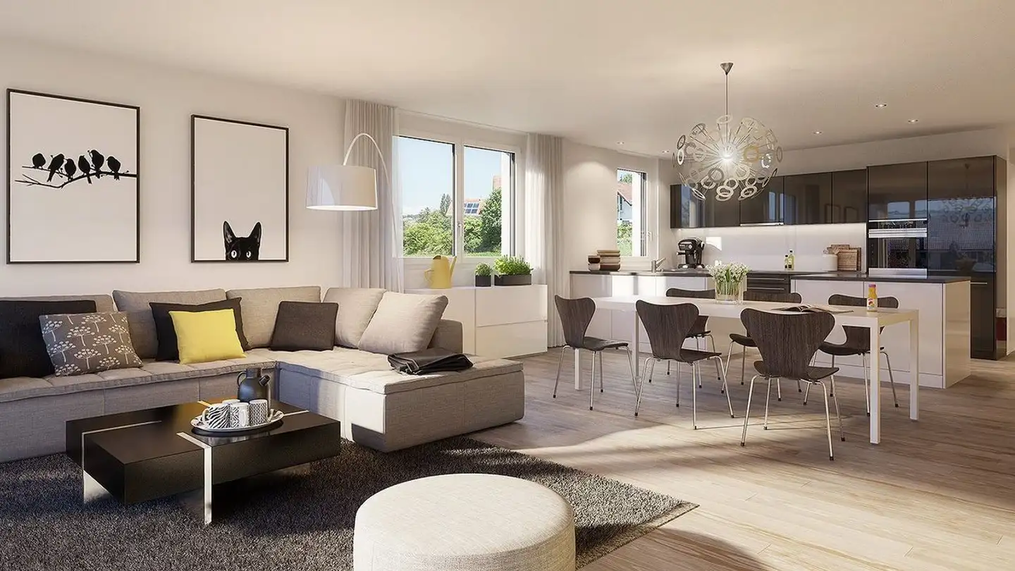 Attique à louer - Hitzkircherstrasse 16, 6284 Gelfingen - Photo 4