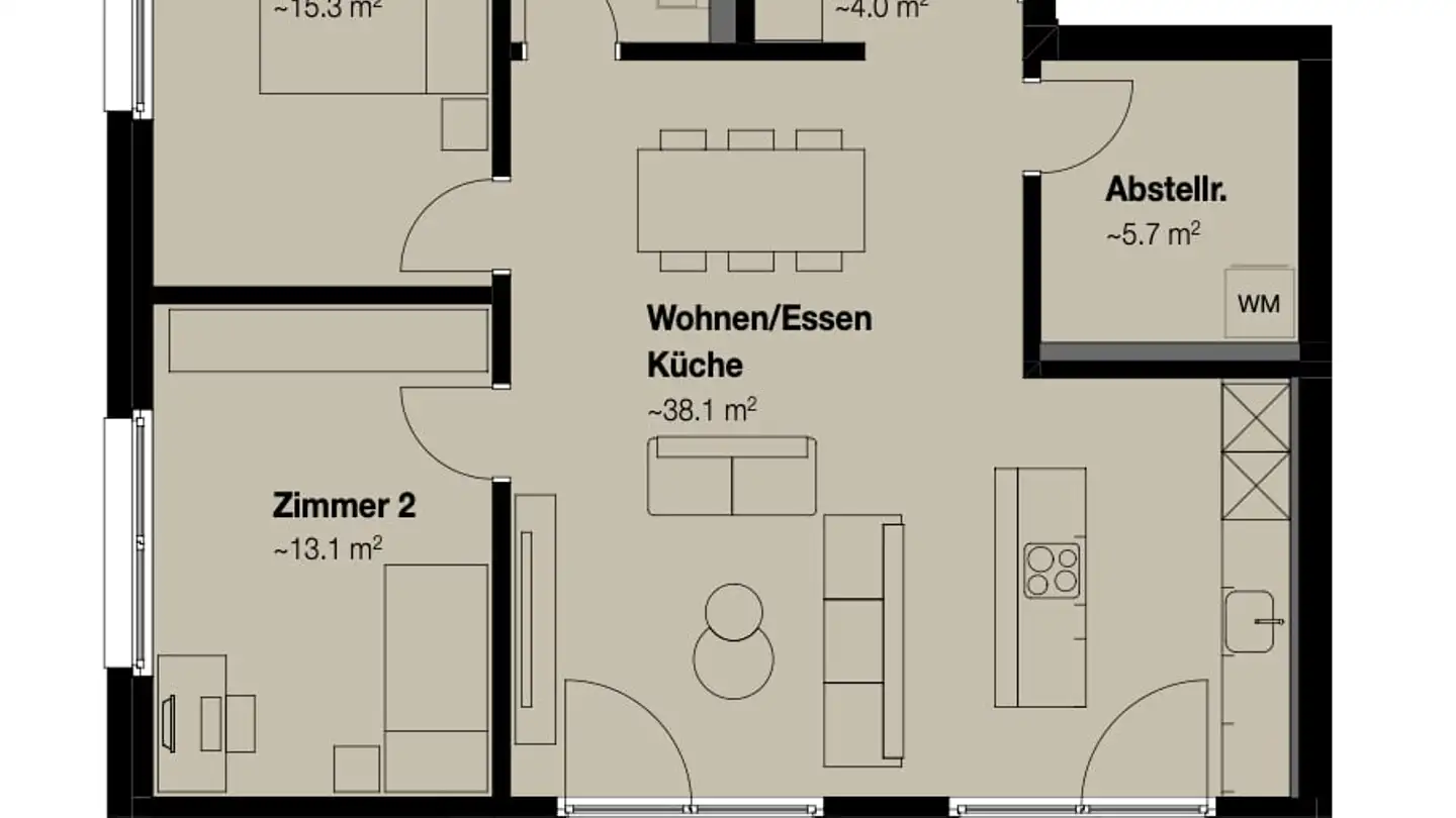 Apartment for rent - Auroraweg 3, 9214 Kradolf - Photo 4