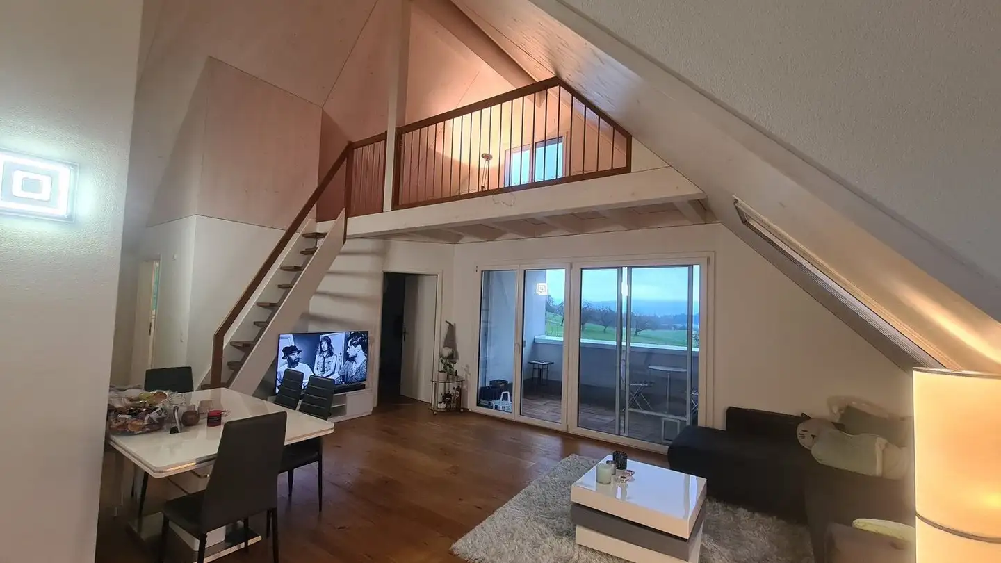 Attic flat for rent - Büelstrasse 4, 8926 Hauptikon