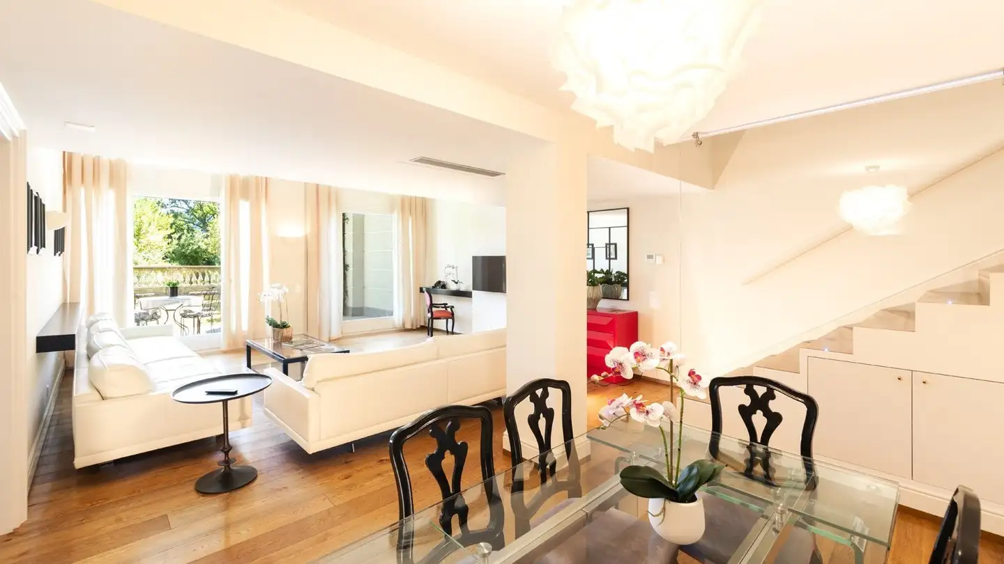 Möblierte Wohnung mieten - Via Roncone 22, 6927 Agra - Foto 2