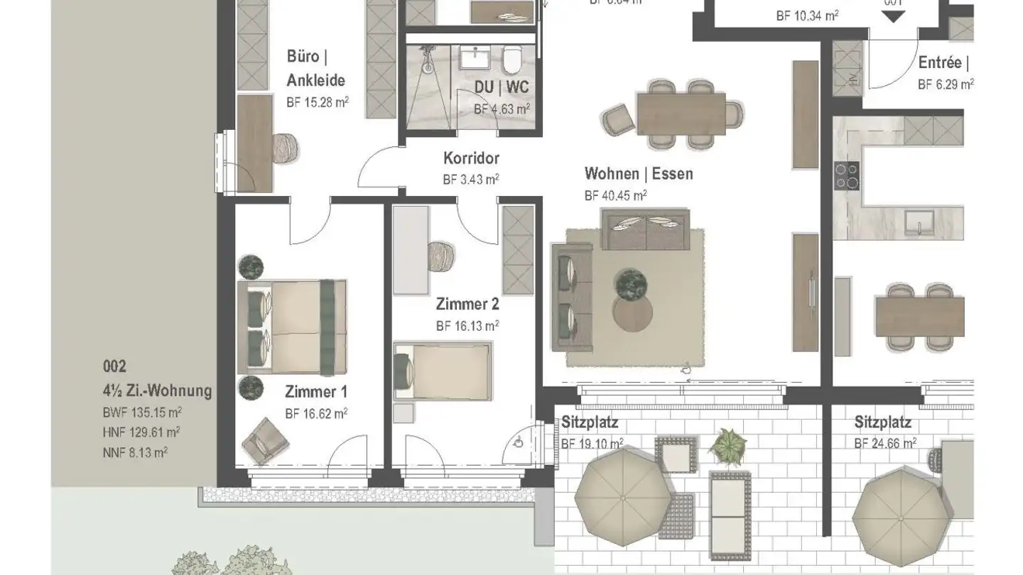 Appartamento in vendita - Obere Galtbergstrasse 7, 8625 Gossau ZH - Foto 3