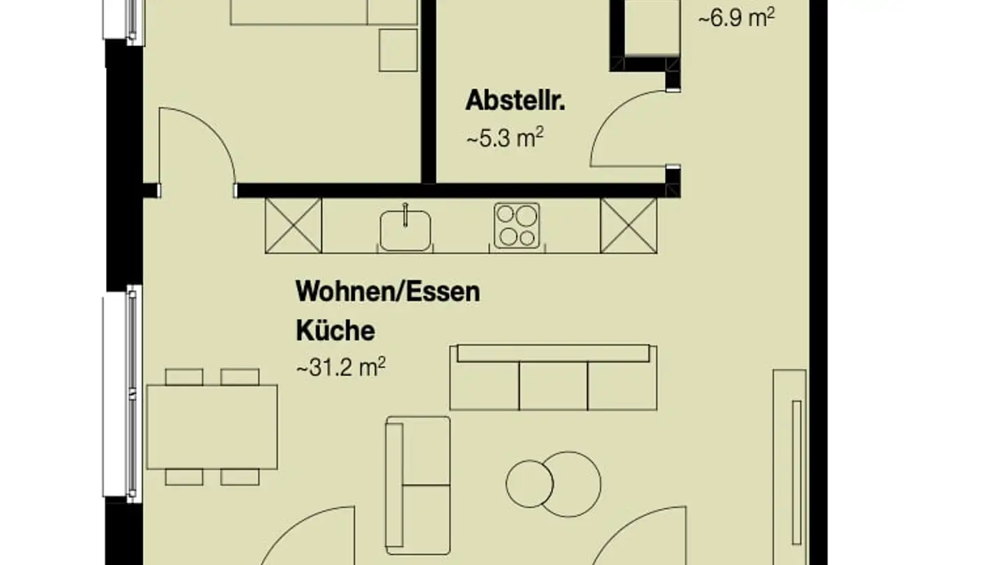 Apartment for rent - Auroraweg 3, 9214 Kradolf - Photo 4