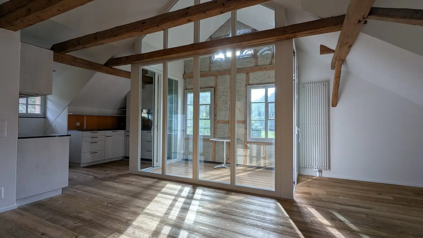 Attic flat for rent - Obschlagenstrasse 8b, 8916 Jonen