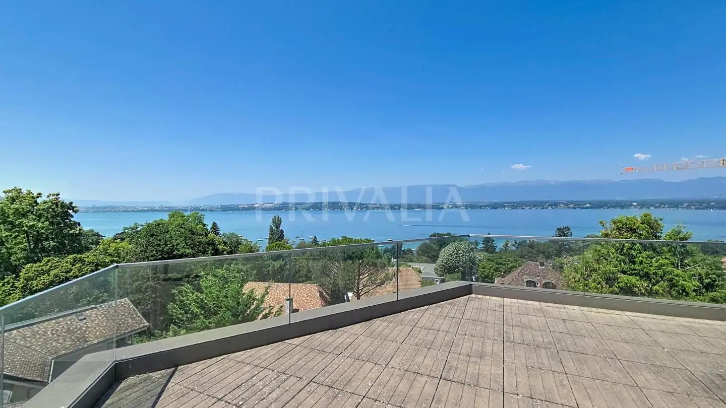 Penthouse for rent - 1222 Vésenaz