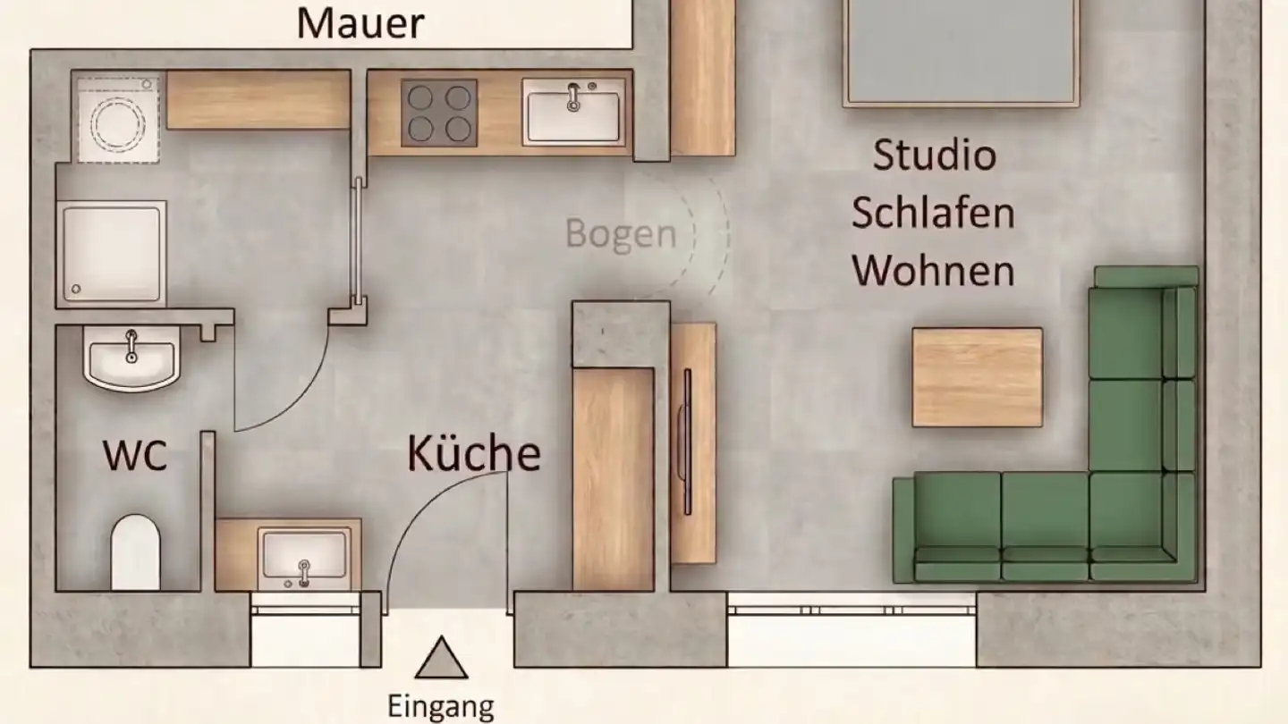 Appartement à louer - Drei Eichen, 8630 Rüti ZH - Photo 3