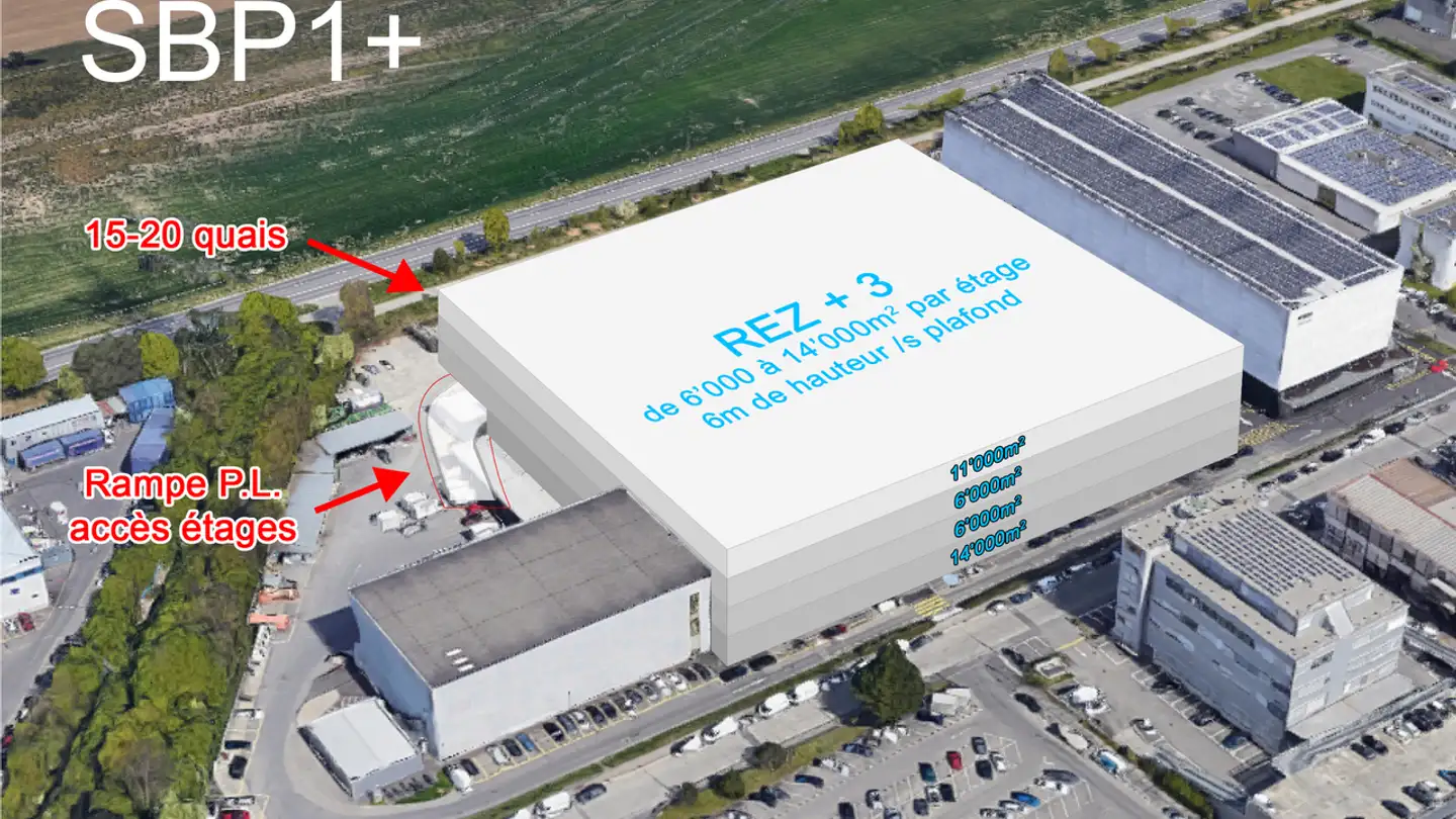 Fabbrica in affitto - 1242 Satigny - Photo 2