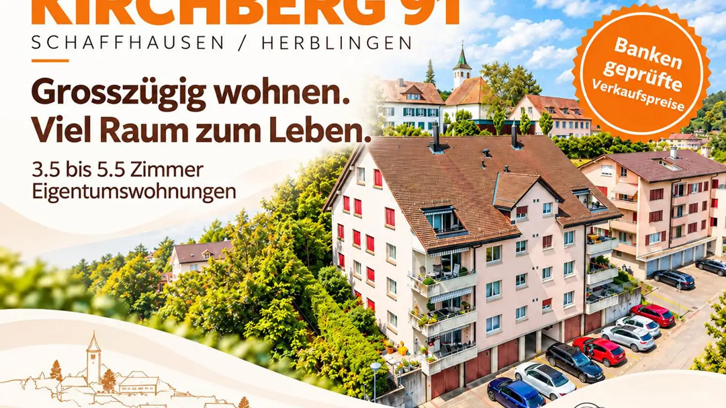 Appartamento in vendita - Kirchbergstrasse 91, 8207 Schaffhausen
