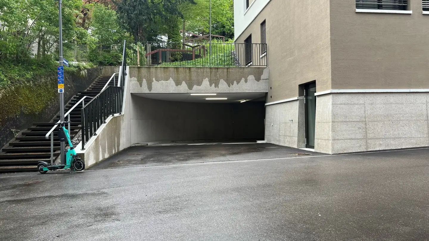 Place de parking souterraine à louer - Felsenstrasse 61, 9000 St. Gallen