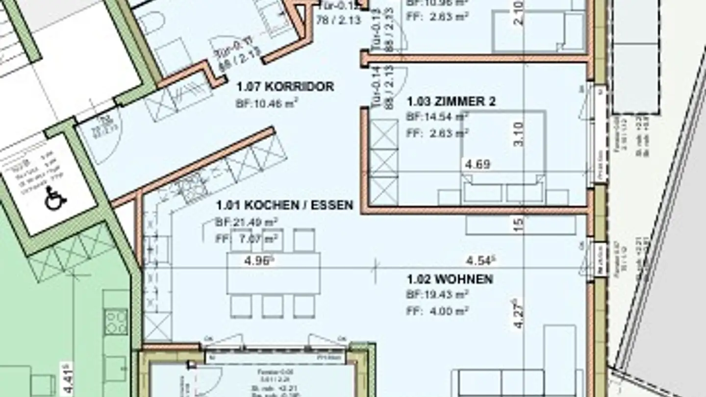 Appartement à louer - Littenweg 3, 9462 Montlingen - Photo 3